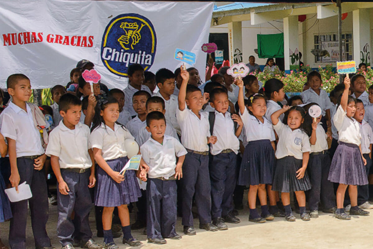 Chiquita undertook the industry’s first Child Rights Impact Assessments