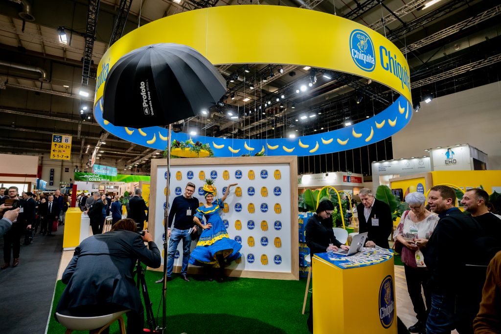 Chiquita banana at Fruit Logistica 